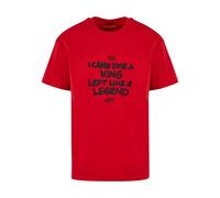 Mister Tee Like A Legend Short Sleeve T-shirt Red 2XL Men