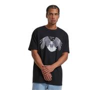 Oversized T-shirt Upscale Sick Eagle Heavy Noir L