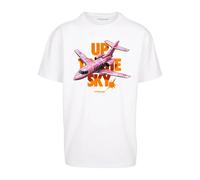 Oversized T-Shirt Upscale Up to the Sky Blanc L