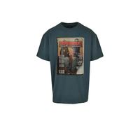 Mister Tee Men's Upscale Magazine Oversize Tee, Bottle Green, S