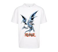 Oversized T-shirt Upscale Yu-Ghi-Oh Blue Eyes White Dragon Heavy Blanc M
