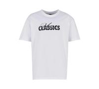 Oversized T-shirt Urban Classics Cursive Bold Logo Heavy Blanc L