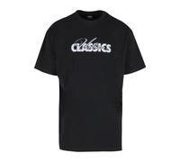 Oversized T-shirt Urban Classics Cursive Bold Logo Heavy Noir XS