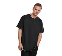 Urban Classics Men's Heavy Oversized Contrast Stitch T-Shirt Black/Electriclime S