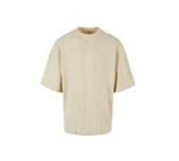 Build Your Brand T-Shirt By256 Oversized Sleeve Tee Sand L