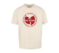 Oversized T-shirt Wu-Wear Circle Logo Blanc S