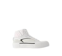 Oversized Trainers - Alexander McQueen - Leather - White/Black - male - Alexander McQueen - Sneakers - White - 7 UK - Shoes 7 UK
