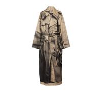 Oversized Trench Coat with Belt- female- Jean Paul Gaultier- Trench Coats- Beige- XS- Coats XS