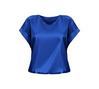 Oversized Tshirts For Women,Spring And Summer Women'S Short Sleeved Satin Shirt Loose Casual Round Neck T Shirt