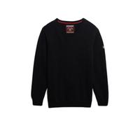 Superdry Oversized V Neck Sweater Black S Woman