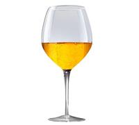 Oversized Wine Glass - Giant Party Goblet, Jumbo Beer Cup | 3.2L Decorative Drinking Glassware, Novelty Bar Accessory Item + bachelorettes Birthday College Giftware for Adults, Drinkers Friends