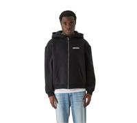 Oversized zip-up hoodie MJ Gonzales Burning Wings Noir L