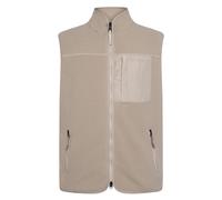 Oversized zip-up sleeveless fleece KnowledgeCotton Apparel Gris XL