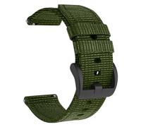 OVERSTEP 22mm Canvas Watch Band for Garmin Forerunner 255/265,Venu 2 Venu 3 Quick Dry Adjustable Breathable Strap