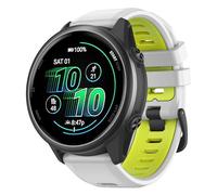 OVERSTEP 22mm Silicone Watch Band Strap for Garmin Forerunner 255 265 570 Venu 2 3 Vivoactive 4 Coros Pace 3, Quick Release, Waterproof, Sport Replacement Wristband