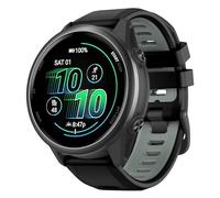 OVERSTEP 22mm Silicone Watch Band Strap for Garmin Forerunner 255 265 570 Venu 2 3 Vivoactive 4 Coros Pace 3, Quick Release, Waterproof, Sport Replacement Wristband