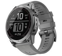 OVERSTEP Compatible for Garmin Fenix 7X Strap, 26mm Wide Soft Silicone Replacement Strap for Garmin Fenix 7X/Fenix 5X/Fenix 5X Plus/Fenix 6X/Fenix 6X Pro/Fenix 3/HR/Descent MK1/D2 Delta PX/D2 Charlie