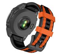 OVERSTEP Compatible with Garmin Fenix 7/6/5/8 47mm Strap,Quickfit 22mm Silicone Strap for Fenix 7 Pro/6 Pro/5 Plus/8 Pro 47mm,Watch Band for Forerunner 965/935/945/955/745,Epix Pro 47mm/Fenix E
