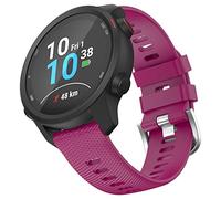 OVERSTEP Compatible with Garmin Venu 2 Plus, Venu SQ Band, 20mm Wrist Strap Quick Release Waterproof Soft Silicone Bands for Vivoactive 3 Music, Vivomove Hr, Forerunner 645/245 Music Smartwatch