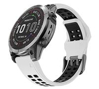 OVERSTEP for Garmin Fenix 7/6/5/Forerunner 935/945/Quatix 5 - 22mm Width Soft Silicone Replacement Band Watch Strap