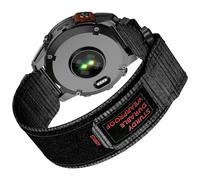 OVERSTEP Rugged Nylon Bands Compatible with Garmin Fenix 7X, Fenix 5X, Fenix 6X Pro, Enduro 2, Adjustable Woven Sports Wrist Strap for Tactix 7, Fenix 3 Smart Watch