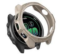 OVERSTEP Silicone Protective Case for Garmin Forerunner 570 47mm/Forerunner 970, Shockproof Scratch Resistant Cover Soft TPU Bumper Guard