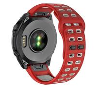 OVERSTEP Strap for Garmin Fenix 8 47mm/Fenix 7/Fenix 6, Soft Silicone Replacement Band for Garmin Fenix 5/Fenix 7 Pro/Fenix E/EPIX Gen2/Forerunner 935/945/955/965/Approach S60/S62