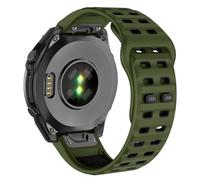 OVERSTEP Strap for Garmin Fenix 8 47mm/Fenix 7/Fenix 6, Soft Silicone Replacement Band for Garmin Fenix 5/Fenix 7 Pro/Fenix E/EPIX Gen2/Forerunner 935/945/955/965/Approach S60/S62