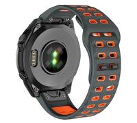 OVERSTEP Strap for Garmin Fenix 8 47mm/Fenix 7/Fenix 6, Soft Silicone Replacement Band for Garmin Fenix 5/Fenix 7 Pro/Fenix E/EPIX Gen2/Forerunner 935/945/955/965/Approach S60/S62
