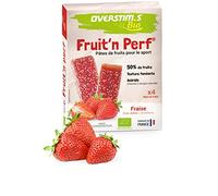 Overstims Fruit'n Perf Fruit Pasta Organic 4 Bars - Strawberry