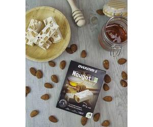 Overstims Nougat Bio Energy Bars Box Almond&honey 4 Units One Size Brown