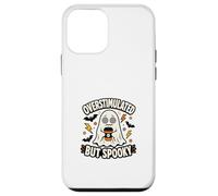 Overstimulated But Spooky Funny Halloween Ghost Case for iPhone 12 mini