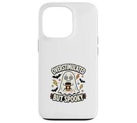 Overstimulated But Spooky Funny Halloween Ghost Case for iPhone 13 Pro