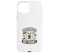 Overstimulated But Spooky Funny Halloween Ghost Case for iPhone 15 Plus