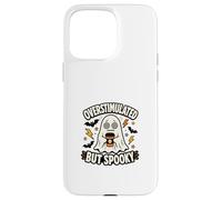 Overstimulated But Spooky Funny Halloween Ghost Case for iPhone 15 Pro Max