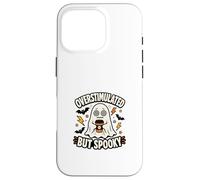Overstimulated But Spooky Funny Halloween Ghost Case for iPhone 16 Pro