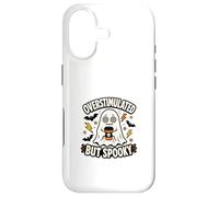 Overstimulated But Spooky Funny Halloween Ghost Case for iPhone 17