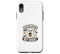 Overstimulated But Spooky Funny Halloween Ghost Case for iPhone XR