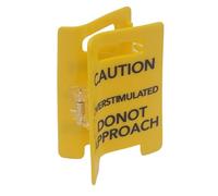 Overstimulated Hair Clip - Do Not Approach Claw, Playful Sign Design with Secure Grip, Thick Thin Long Hair Holder with Flexible Jaw, Fashion Accessory Cute Decor, Friends Coworkers Party Home Styling