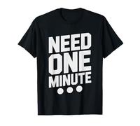 Overstimulated Mom Hiding Quiet Room Needs One Minute Alone T-Shirt