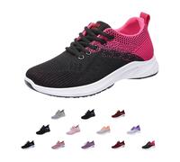 Overstock, Lightweight Breathable Mesh Sneakers,Women Casual Lace up Walking Shoes,Non Slip Orthopedic Gym Shoes,Tennis Shoes for Work Trekking Shoes,Orders