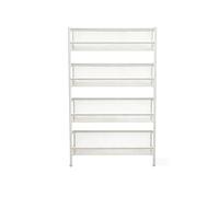 OvertheDoor Metal Organizer Ultra Slim MultiTier rage Rack for Small Items Toys Books & MagazinesSpaceSaving FloorStanding Solution (50.8” x 4.7” x 23.6”)