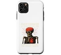 Overthinker Overfeeler Skeleton Burning Brain Beating Heart Case for iPhone 11 Pro Max
