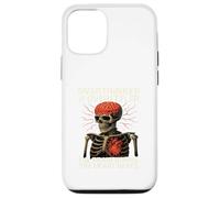 Overthinker Overfeeler Skeleton Burning Brain Beating Heart Case for iPhone 12/12 Pro