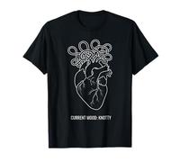 Overthinker Tangled Heart Knotty Mood Mental T-Shirt
