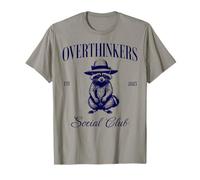Overthinkers Social Club Overthinking Anxiety T-Shirt
