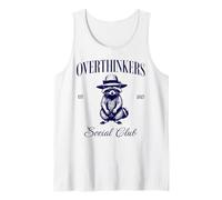 Overthinkers Social Club Overthinking Anxiety Tank Top