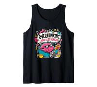 Overthinking and Also Hungry Brain Pizza Snack Tee Tank Top