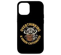 Overthinking And Under Caffeinated Anxious Coffee Lover Case for iPhone 12/12 Pro