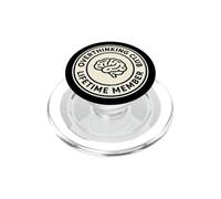 Overthinking Club Lifetime Member PopSockets PopGrip for MagSafe